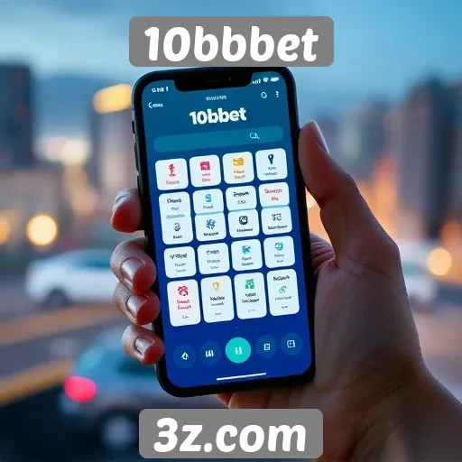 Interface do 10bbbet é otimizada para dispositivos móveis